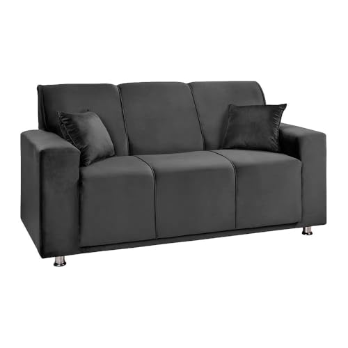 Speciale Home - Sofá 3 Lugares Fixo Tokyo Veludo Speciale Home