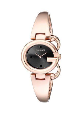 Ob` GUCCI Women's YA134509 Gucci Guccissima Collection Analog Display Swiss Quartz Rose Gold Watch  fB[X rv ysAiz