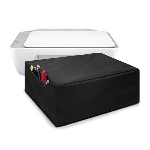 Image of Alifiya Dust Proof Washable Printer Cover for HP DeskJet 2332 / 2776 / 2729 / 2338 All-in-One Inkjet Colour Printer - Black