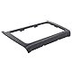 Doo Engy Einbaublende Radioblende Autoradio Auto Radio Blende Rahmen Adapter schwarz für Polo 6R ab 2014