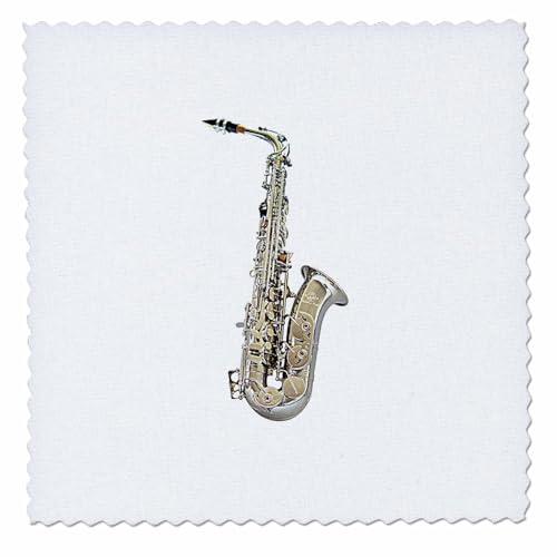 25x25 inch Quilt Square - Saxophone Music
