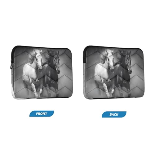 Funda para portátil Running Horse gris 13-14 pulgadas miniatura 2