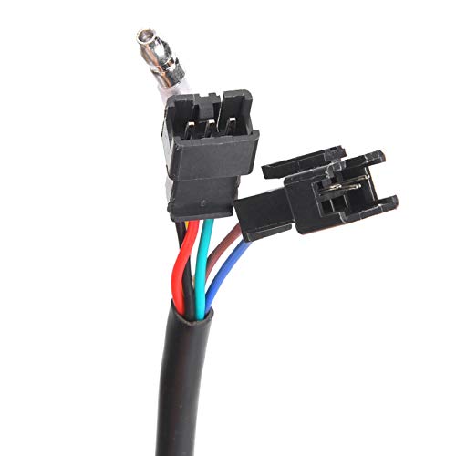 Acelerador digital E-Bike, visor de bateria E-bike Visor LCD de voltagem E-bike automaticamente iden