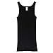 Produktbild HERMKO 3018 Herren Unterhemd Doppelripp aus 100% Bio-Baumwolle; Kochfest, Größe:D 8 = EU XXL, Farbe:schwarz