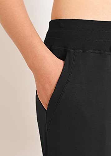 Weintee Women's Cotton Capri Pants with Pockets3