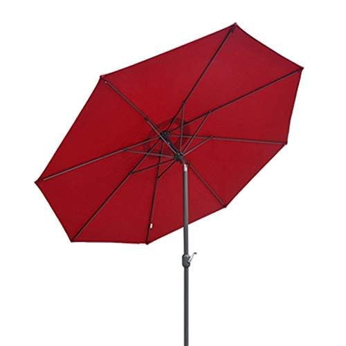 Parasol de jardin pour terrasse et piscine ombrage 8 baleines