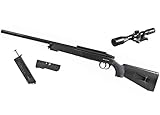 B.W. Softair - Sniper - Black Eagle Sniper M6 Rifle Set - Zweibein, Visier und Munition - 120cm