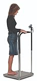 Brecknell MS140-300 Portable Medical Digital Handrail Scale up to 660 lb. Capacity, Integrated Wheels, Standing Doctor Physician Scale (3-(Pack))