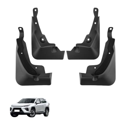 Bavettes de protection Toyota Wildlander garde-boue robuste 4Pcs