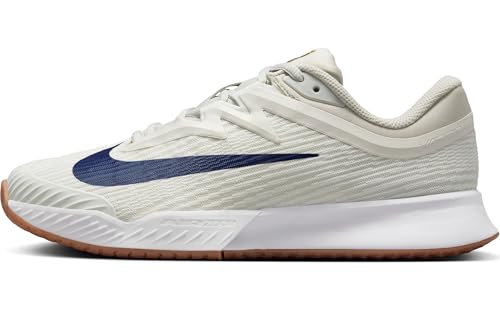 Nike Vapor Pro 3 Women's Hard Court Tennis Shoes (FZ2158-100, Summit White/Light Bone/Phantom/Binary Blue)