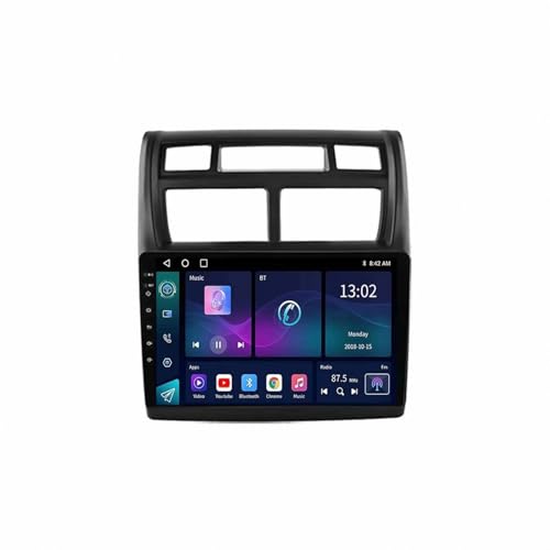 Pantalla de Coche con Carplay inalámbrico para Kia Sportage 2, sistema de alta fluidez 4G+64G