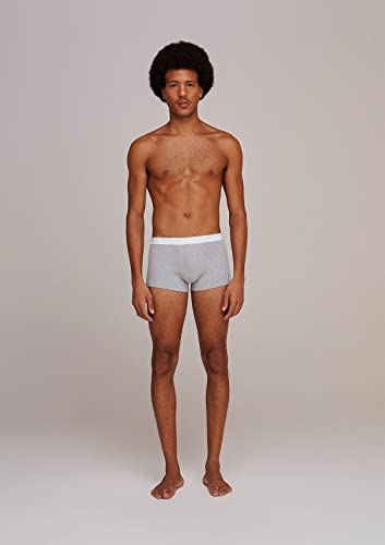 Cueca Sunga Em Algodão Cinza Claro G