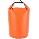 [TIKHJ] ドライバッグドライ スモール 耐水バッグ 耐水袋 防水 (オレンジ色)