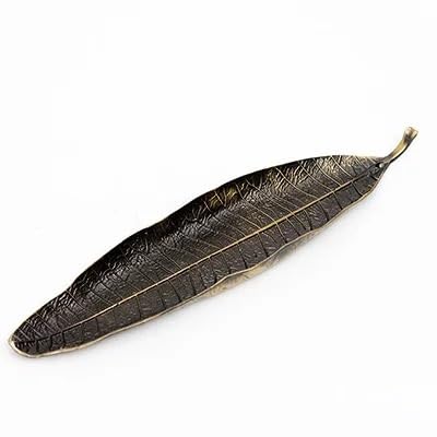 Brûleur d'encens en feuille de métal pour bâtons de santal