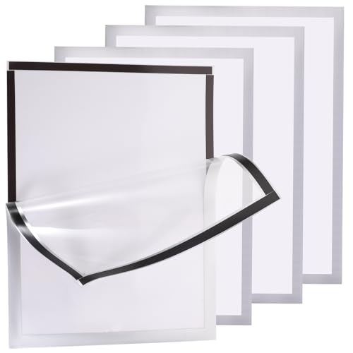 Yardenfun 4個 磁気写真フレーム 自己粘着式 アート展示額縁 ダイヤモンド絵画 油絵 証明書対応 壁掛け用 簡単装着 写真立て 贈り物にも適した