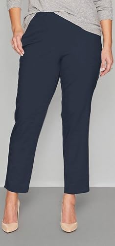 JUST MY SIZE Women's Apparel Women's Plus Size Stretch Pull On Jean, Blue Rinse, 5X Average3