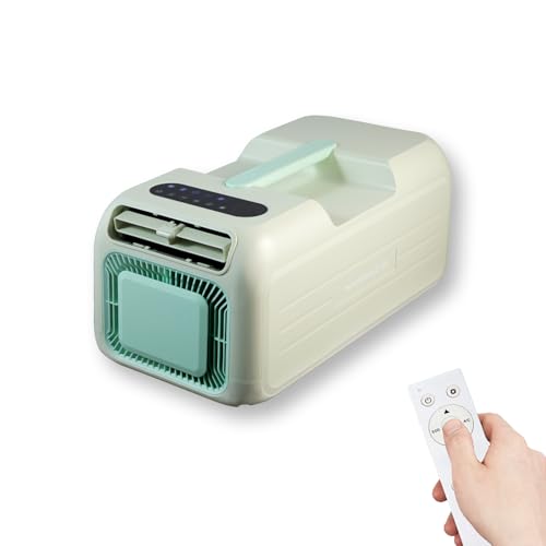 Heating And Cooling 110V 4500 BTU Portable Camping Air Conditioner For Tent Outdoor and Indoor Use,Suitable For RV,Truck,Van and Car Airconditioning (green) (Green-Heating & Cooling)