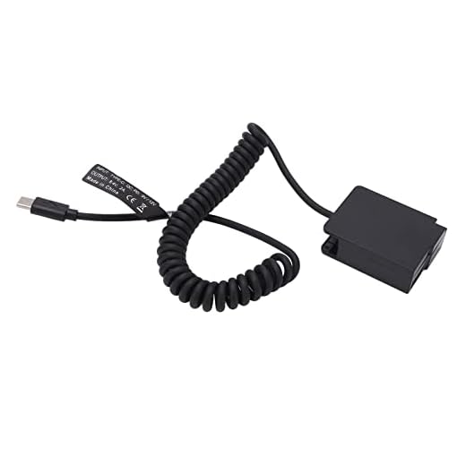 Diyeeni Adaptador de alimentação de bateria falsa, DMW DCC8 adaptador acoplador tipo C decodificado, bateria falsa DC para FZ200 FZ300 FZ1000 FZ2000 FZ2500 G5 G6 G7 G80 G81 G85 GX8 G90 G91 G95 G99 for Sigma FP for Sigma Câmera