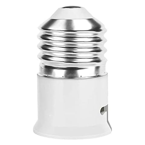 Adaptador de zócalo Yililay E27 B22 para bombillas LED, CFL e incandescentes Cover