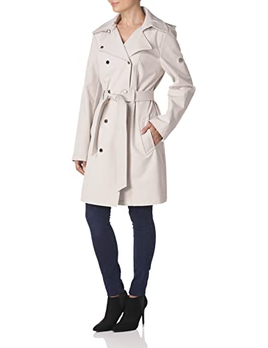 Calvin Klein CW84M779 Women'S Double Breasted Belted Rain Jacket thumb #1