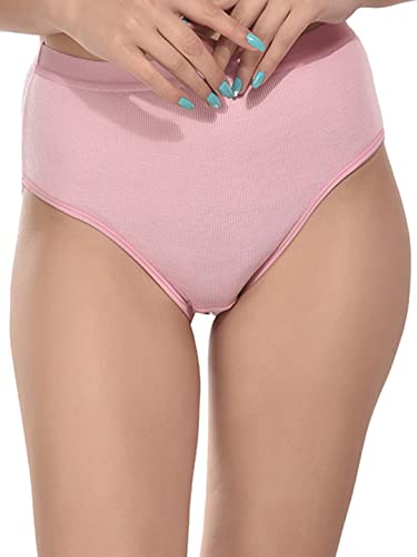 Image of FIMS - Fashion is my style Women Cotton Lycra Stretchable Hipster Panty Mid Rise Brief Multicolor