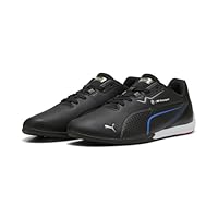 PUMA Unisex Adult's BMW MMS Drift Cat 11 Sneaker, PUMA Black/Cool Cobalt, 10 US Womens/8.5 US Mens