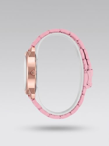 Image of Shocknshop Analog Women Watches Ladies Rose Gold Round Dial Metal Strap Wrist Watch for Woman and Girls -WCH196