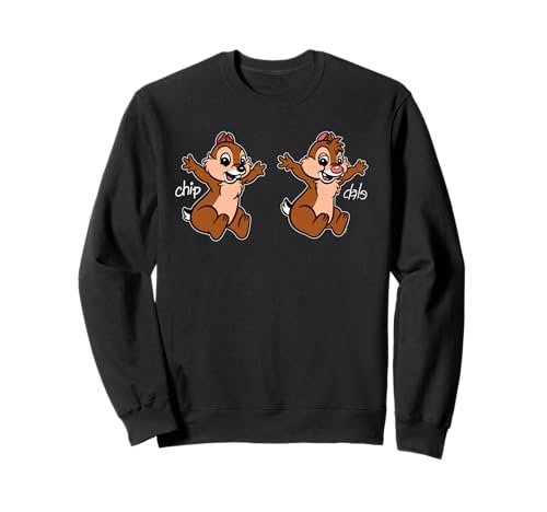Official Disney Merchandise Disney Chip \'n Dale Retro Character Pose Trip Matching Felpa