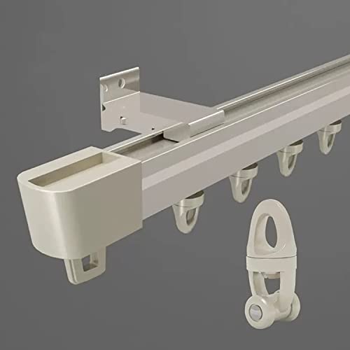 Rail rideau aluminium robuste et tringle de plafond haut de gamme