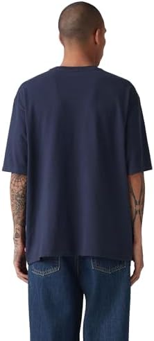 Levi's Half Sleeve Tee Erkek Tişört, Lacivert (0037), S - Görsel 3