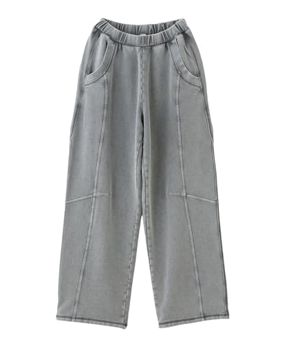[�G�b�N�X�K�[��] �u���[�`�h�X�E�F�b�g�p���c BLEACHED SWEAT PANTS 105254031002 GREY S