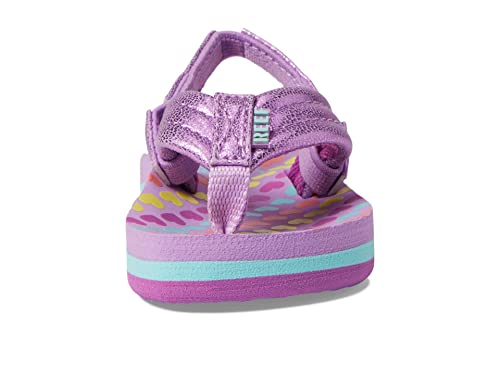 Image of REEF Girls Toddler /Little Kid Ahi Beach Flip Flop, Soft Cushion Footbed, Water Friendly