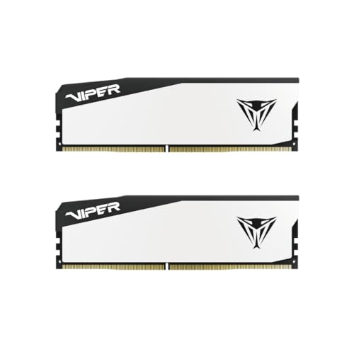 Patriot Viper Elite 5 DDR5 RAM 32GB (2X16GB) 6000MT/s CL30 1.35v UDIMM Desktop Gaming Memory KitCompatible with Intel XMP/AMD Expo - VEB532G6030KW
