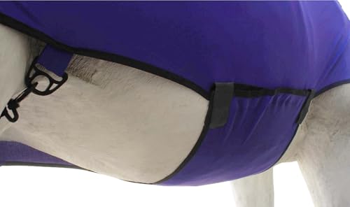 Image of L Horse Horse Comfort Stretch Sleazy Full Body Sheet Neck Purple 521MW03PR