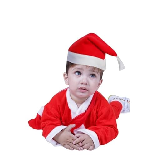 Image of Santa Clause Christmas Dress Costume For Girls & Boys, Santa caluse Costume for Kids