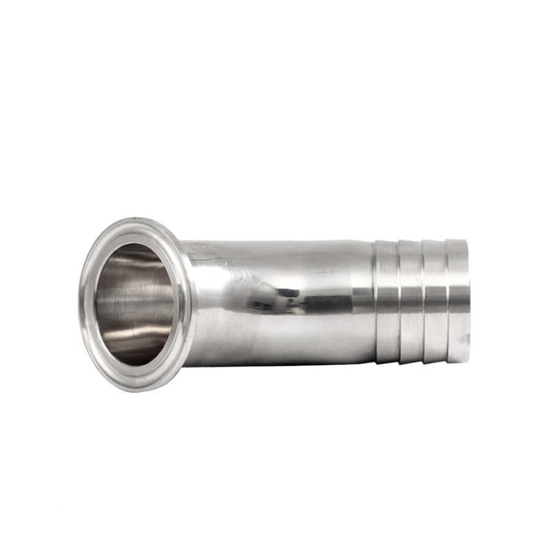 Codo tri clamp 45 grados de acero SUS304 para conectar mangueras de 12.7mm en destilación 3