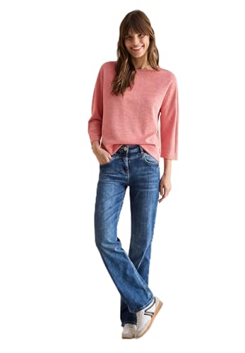 T-Shirt Court Mélangé Femme Cecil pour un Look Décontracté au Quotidien