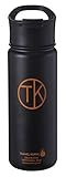 Travel Kuppe TK Fire (530 ml) Botella de Acero Inoxidable Aislada al Vacío con Tapa para Sorber Café – Conserva Las Bebidas Calientes o Frías por hasta 48 Horas – Termo de Pared Doble