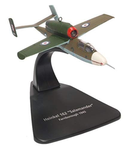 Oxford Diecast 1:72 Heinkel He162 Air Min 61 W.Nr.120072 RAF 1945 Collectable model AC076