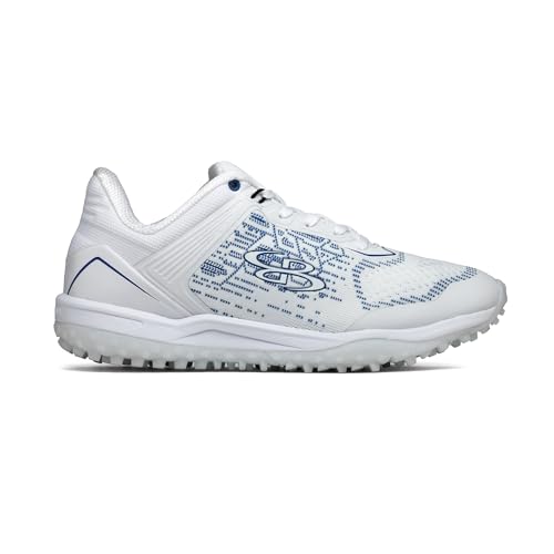 Boombah Viper Pureknit Men's Turf Shoes - White Out - Multiple Color Options - Multiple Sizes3