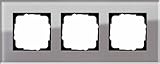 gira esprit mint Schalterprogramm Gira 0213122 Abdeckrahmen 3 Fach Esprit Glas, Umbra