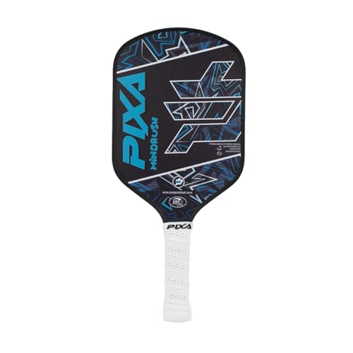T-700 Carbon Fiber 20mm Carbon Pickleball Paddle, PIXA Mindrush Intermediate