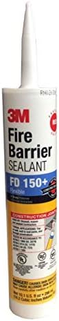 3M Firestop Sealant RED Industrial Grade Fire Barrier 10.5 oz Cartridge