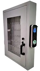 AGP Biometric Electronic Keybox, Wall Mounted Key Storage Vault.