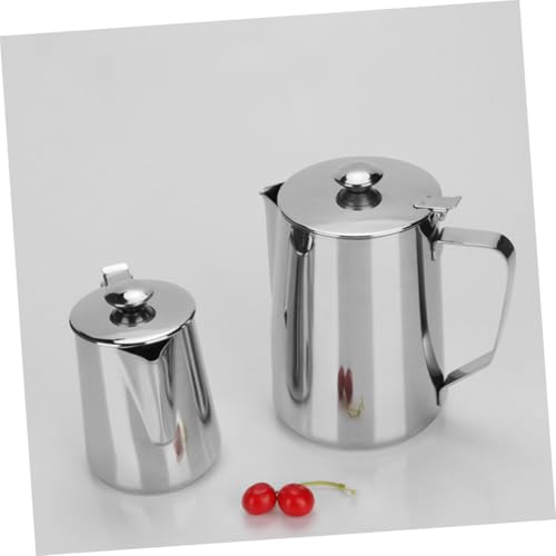 Bouilloire acier inoxydable et pichet à lait pour barista et café expresso - 6