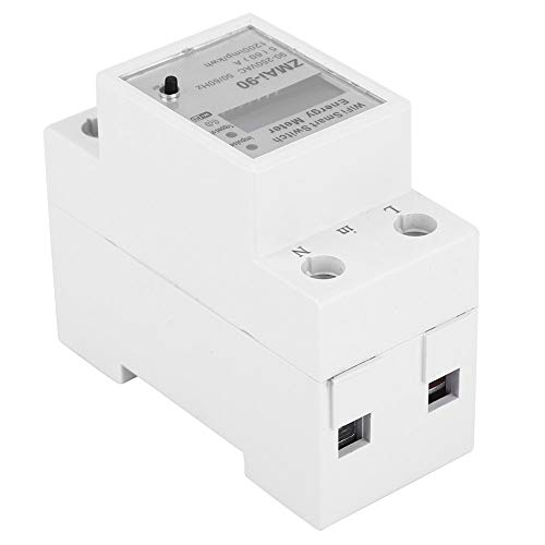 Energy Meter Measuring Meter Watt Meter LCD Metering Switch Smart for Zmai, Zmai 90 Power Meters (60A)