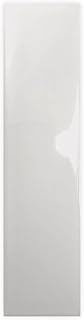 Splash Classic 3 x 12 Subway Tile (White, Sample (3 x 12 Piece))