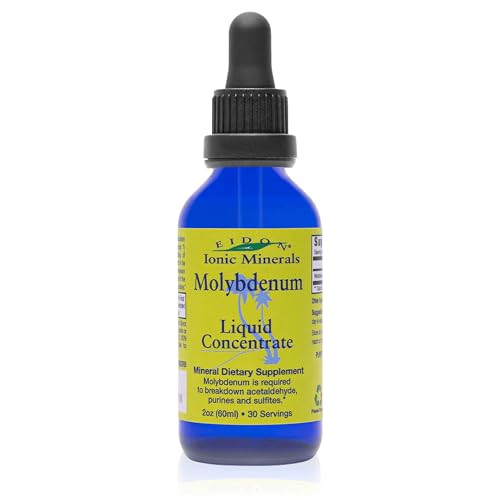 Eidon Ionic Minerals - Liquid Molybdenum Supplement All Natural - 2 oz