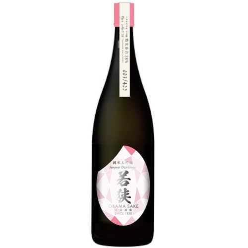 SAKE WAKASA Junmai Daiginjo - Exklusiver Japanischer Reiswein mit einer Reispolierrate von 38%, Höchste Sake-Kategorie, Perfekt für Gourmet-Genießer, Japan, 720ml