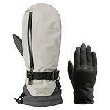 PONTAPES(ポンタペス) スノボ グローブ ミトン ハンドアウト 日本企画品 4サイズ PG-052M ライトグレー Lサイズ 手袋 スノーグローブ スノボ スキー 手ぶくろ てぶくろ